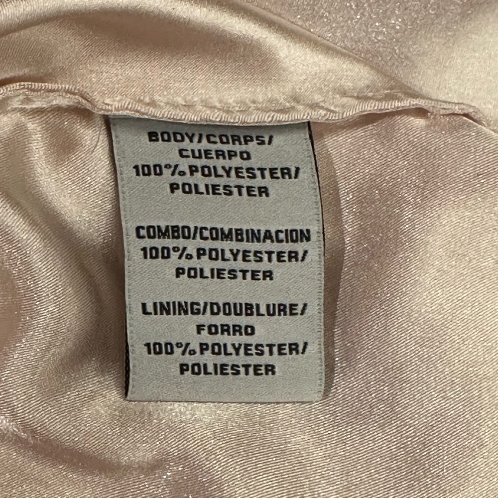 Monique Lhuillier Bridesmaids Strapless Chiffon Gown, Size 8. - Picture 5 of 6